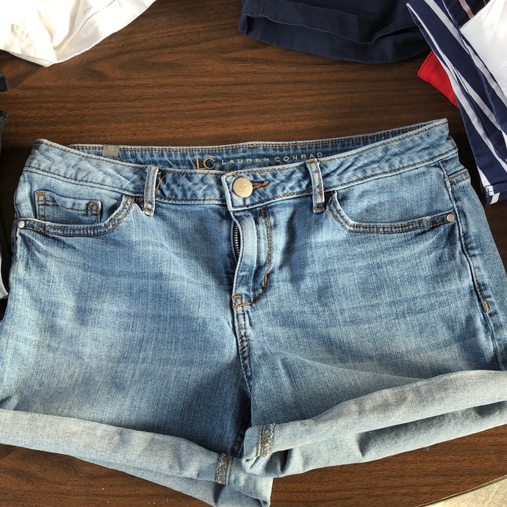Denim shorts by Lauren Conrad
